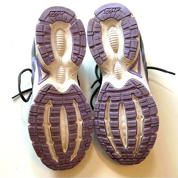 Avia Women's AVI-ENDEAVOR Running Shoes Black  Iron Grey and Lavender Size 9 - Picture 6 of 7